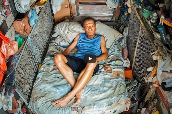 Inside Hong Kong's Coffin-Sized Apartments