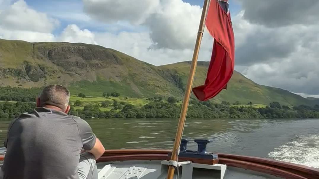 Lake, mountain video for sale