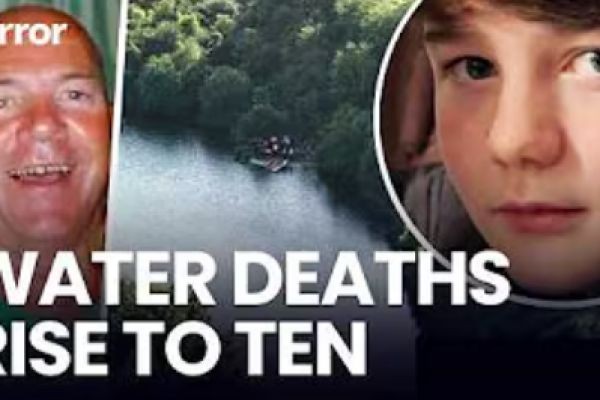 BODY FOUND in Kent lake as two adults and SEVEN children die in open water tragedies during heatwave